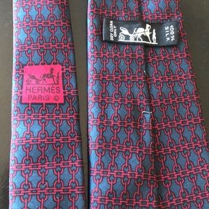 Vintage Hermes tie: the epitome of style